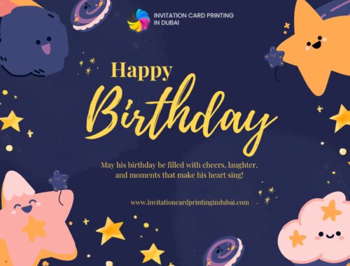 Invitation Cards for Wedding and Birthdays in Dubai